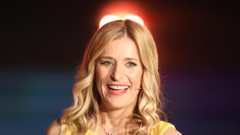 Stefanie Hertel nimmt an der Vox-Show teil, in der auf die Krebsvorsorge aufmerksam gemacht wird.
