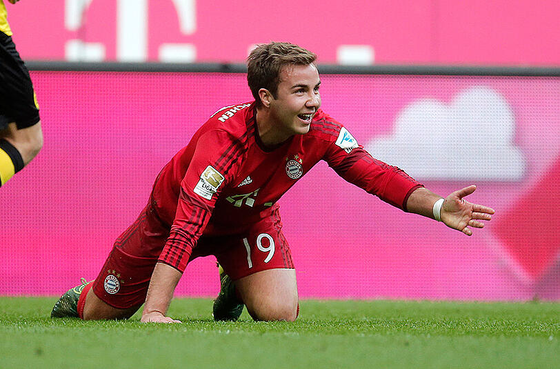 Immer wenn er auf einem guten Weg war, warf ihn eine Verletzung aus der Bahn: Bayern-Star Mario Götze.