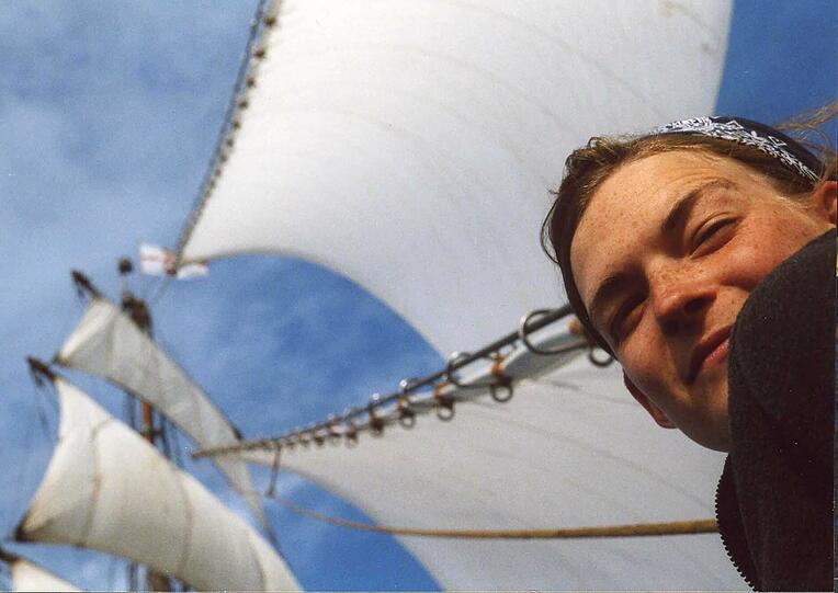 Erlebnispädagogik: Per Segelboot v. Holland zu d. Kanaren. Foto: zis Stiftung