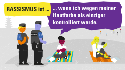 Die Clips sind im Comic-Stil gehalten.