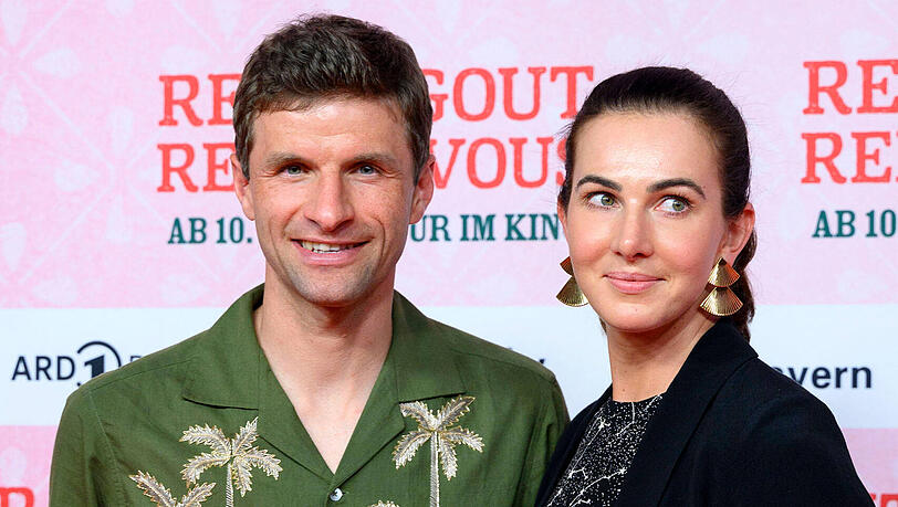 Thomas Müller musste am 22. September ohne seine Frau Lisa zum traditionellen Wiesn-Besuch des FC Bayern München.