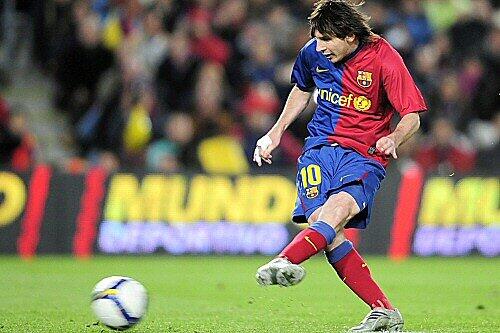 Barcelonas genialer Superstar: Lionel Messi.