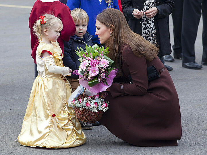 Kann von Kindern nie genug um sich herum haben: Prinzessin Kate