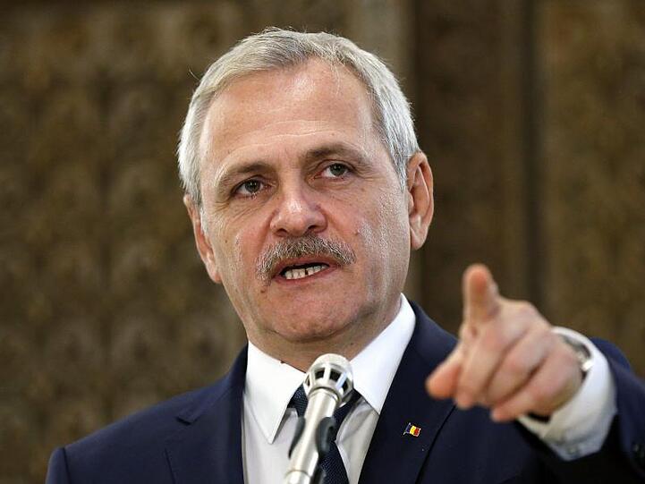 Er steht im Mittelpunkt des Konflikts um Amnestien: Liviu Dragnea, vorbestrafter Vorsitzender der Regierungspartei PSD.