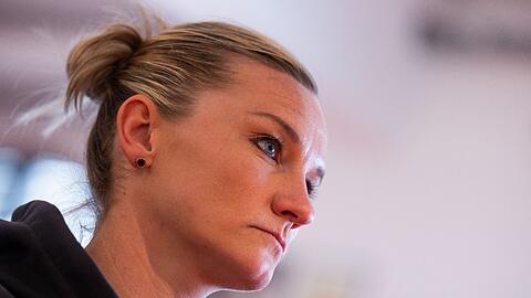 Wolfsburgs Kapitänin Alexandra Popp.