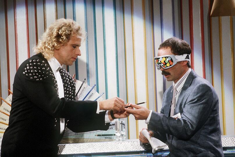 30 Jahre "Wetten, dass...", 24 Jahre Thomas Gottschalk als Moderator. Die besten Bilder aus seiner Show.