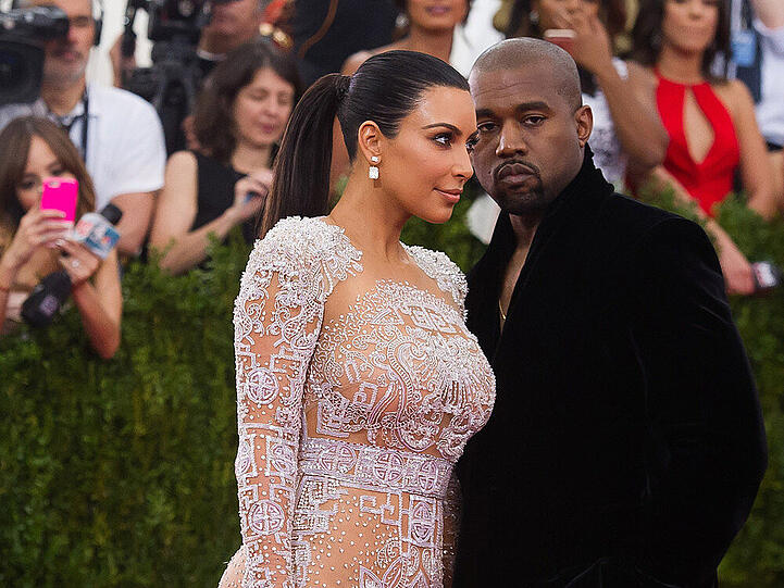 Ein Ehepaar, zwei Meinungen: Kim Kardashian und Kanye West