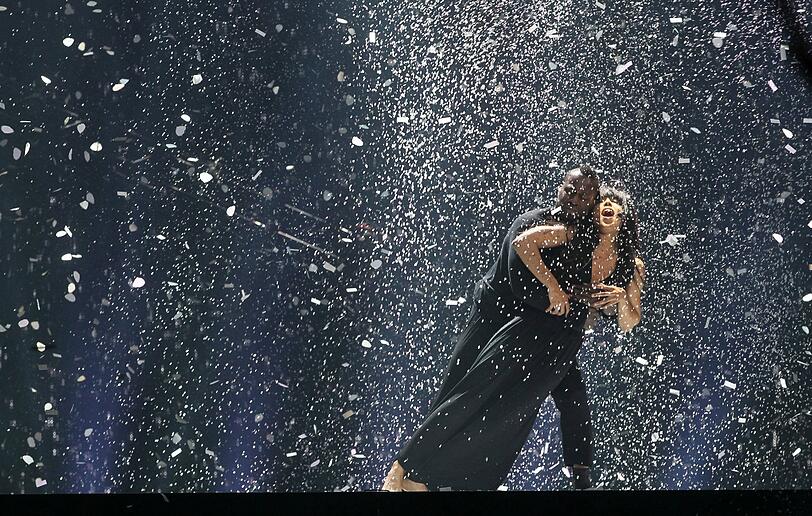Der Auftritt des Siegers nach der Punktevergabe ist eine der vielen Traditionen des ESC.