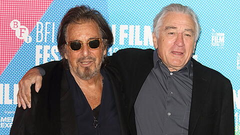Al Pacino (li.) und Robert De Niro verbindet eine tiefe Freundschaft
