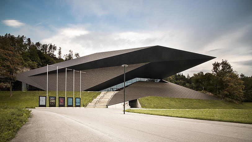 Das Festspielhaus in Erl. Das Festspielhaus in Erl.