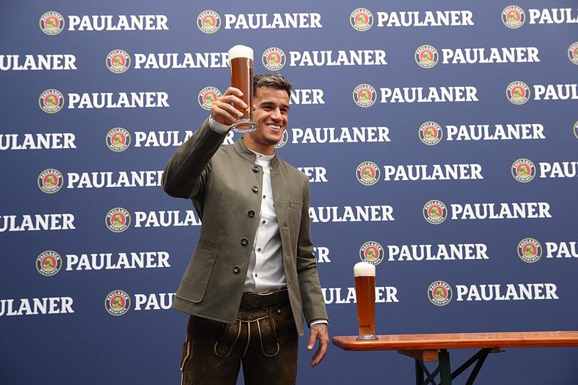 Die Bilder vom Lederhosen-Shooting des FC Bayern.