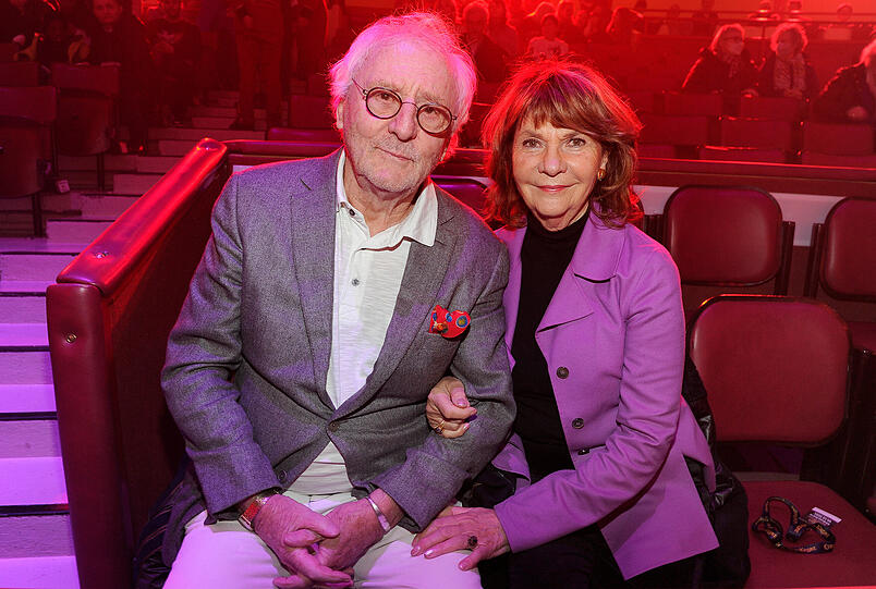 Günther Maria Halmer und Frau Claudia