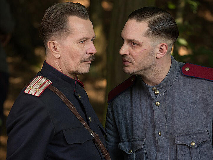 Nicht tauglich für Russland? "Child 44" mit Gary Oldman (l.) und Tom Hardy darf nicht ins Kino.
