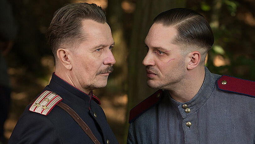 Nicht tauglich für Russland? "Child 44" mit Gary Oldman (l.) und Tom Hardy darf nicht ins Kino. Nicht tauglich für Russland? "Child 44" mit Gary Oldman (l.) und Tom Hardy darf nicht ins Kino.