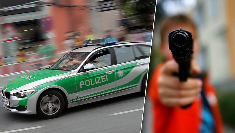 Der unbekannte Täter konnte mit rund 1.000 Euro flüchten. Er bedrohte die Ladenbesitzerin mit einer Pistole. (Symbolbilder) Der unbekannte Täter konnte mit rund 1.000 Euro flüchten. Er bedrohte die Ladenbesitzerin mit einer Pistole. (Symbolbilder)
