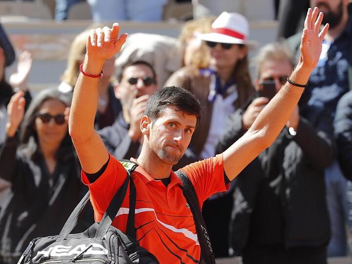 Djokovic hat keine Chance mehr auf den vierten Grand-Slam-Titel in Folge.