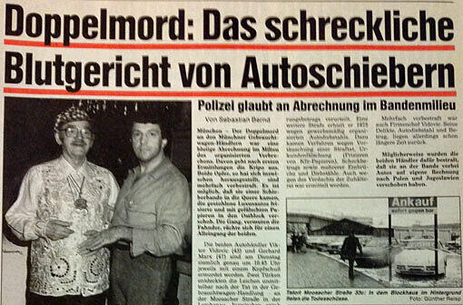 So berichtete die AZ 1990 über den Mordfall in München