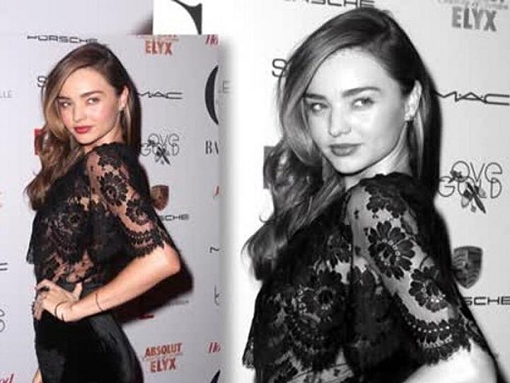 Miranda Kerr trägt lieber Spitze als Bügel-BH