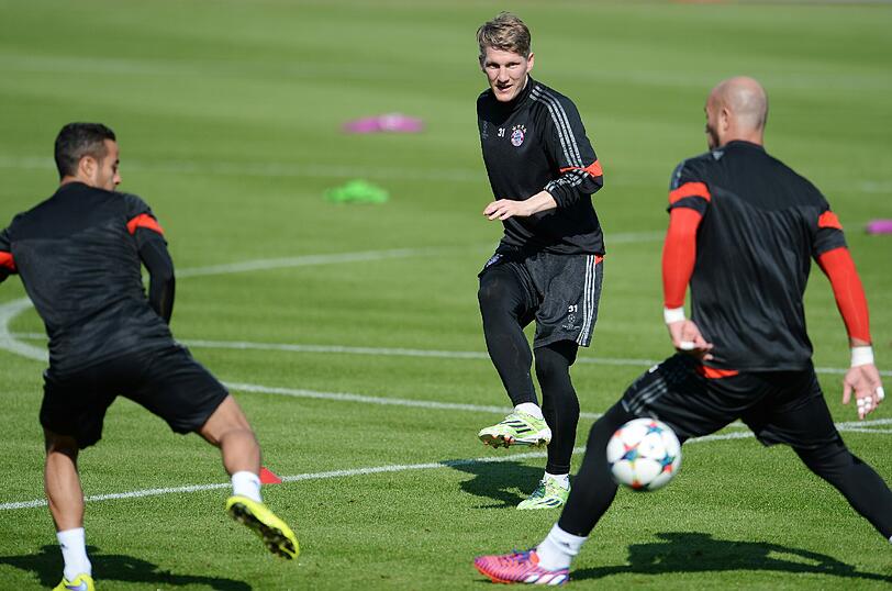 Abschlusstrainging des FC Bayern vor dem Porto-Rückspiel: Die Bilder!