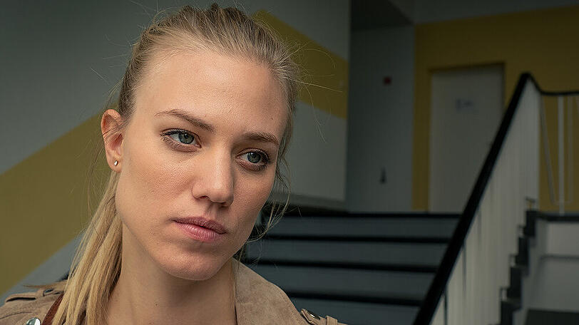 Larissa Marolt in der neuen ZDF-Krimiserie "Blutige Anfänger"