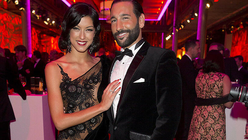 Rebecca Mir und Massimo Sinató beim "Deutschen Fernsehpreis 2014" Rebecca Mir und Massimo Sinató beim "Deutschen Fernsehpreis 2014"