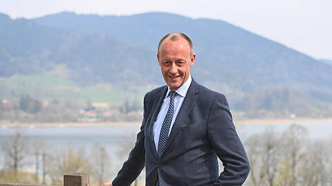 Friedrich Merz beim Ludwig-Erhard-Gipfel vor drei Jahren auf Gut Kaltenbrunn am Tegernsee.