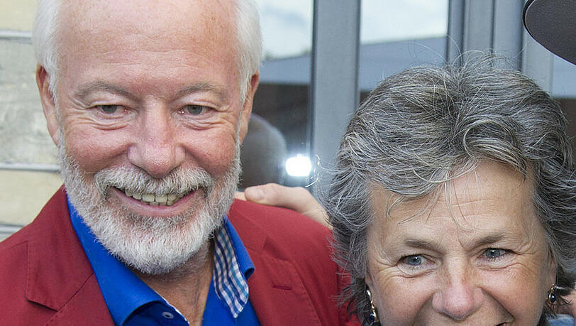 Bill Mockridge mit Ehefrau Margie Kinsky Bill Mockridge mit Ehefrau Margie Kinsky