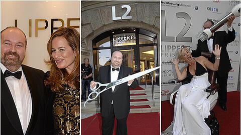 Wolfgang Lippert ist tot. Mehr Bilder des Star-Figaros in der Galerie.