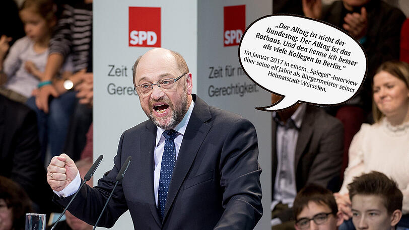 Die stärksten Aussagen des SPD-Kanzlerkandidaten Martin Schulz in der Bilderstrecke zum Durchklicken.