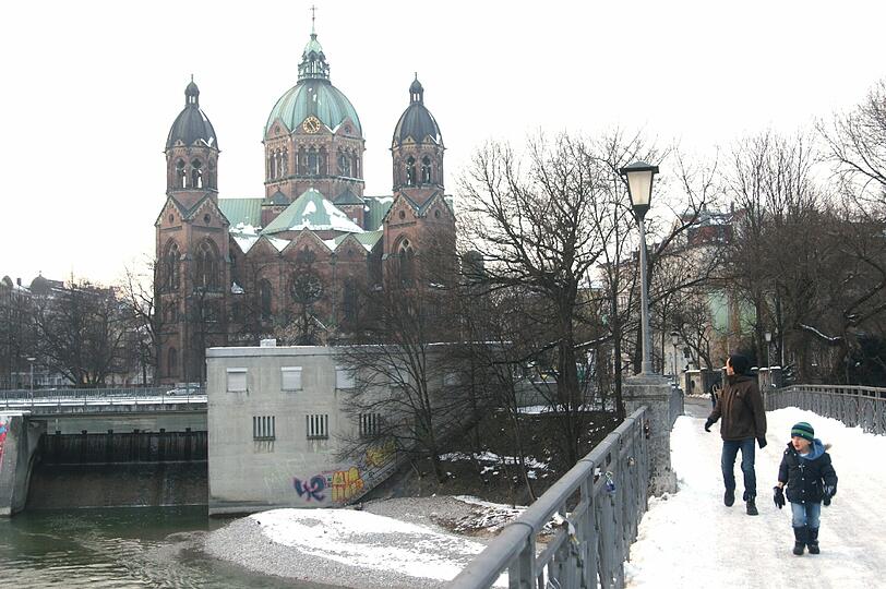 So schön ist die Landeshauptstadt im Winter.