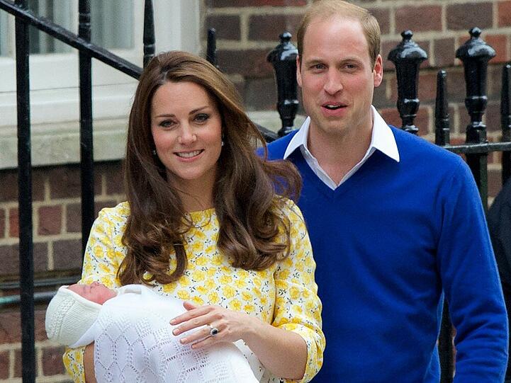 Herzogin Catherine und Prinz William sind stolz auf ihre Tochter