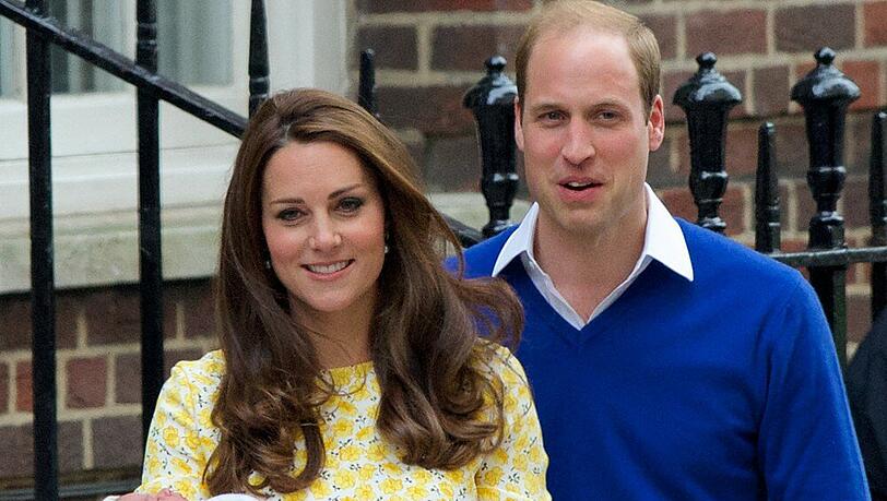 Herzogin Catherine und Prinz William sind stolz auf ihre Tochter Herzogin Catherine und Prinz William sind stolz auf ihre Tochter