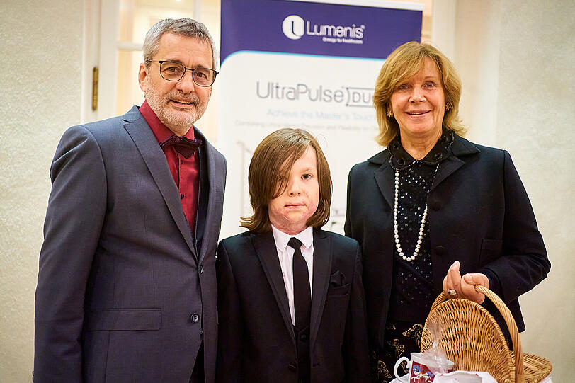 Carsten Krohn, Luca Berthold und Ursula Prinzessin von Bayern