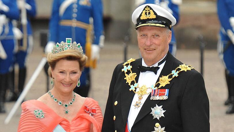 Mussten lange für ihre Liebe kämpfen: Sonja und Harald von Norwegen.