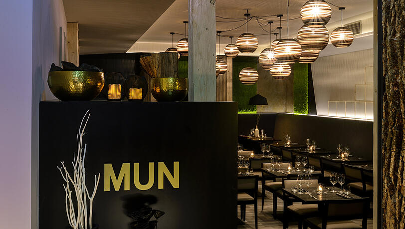 Im Restaurant MUN wird moderne asiatische Fusionsk&uuml;che serviert. Zum Valentinstag gibt es ein spezielles &bdquo;Valentinswochenendmen&uuml;".