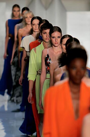 Sexy: Models zeigen bei der Mode-Woche in Rio de Janeiro die neuesten Kollektionen.