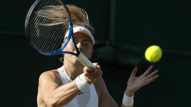 Carina Witthöft unterliegt in Wimbledon der Ukrainerin Jelina Switolina.