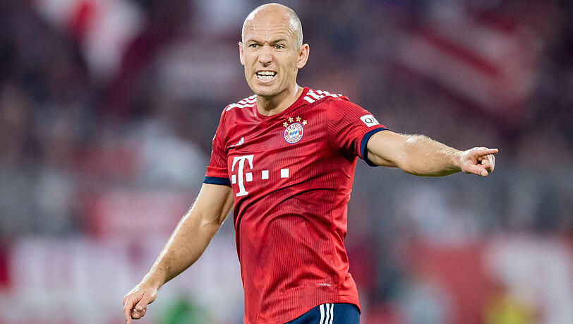 Seit 2009 beim FC Bayern: Arjen Robben. Seit 2009 beim FC Bayern: Arjen Robben.