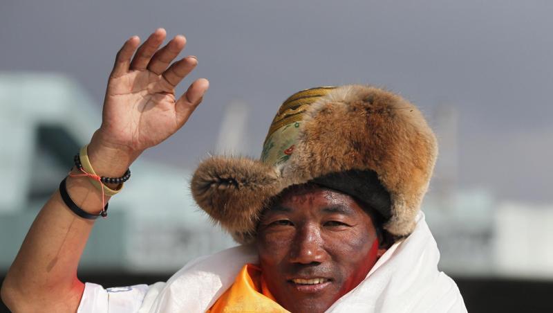Kami Rita, Sherpa aus Nepal, ist in diesem Frühling arbeitslos. Kami Rita, Sherpa aus Nepal, ist in diesem Frühling arbeitslos.
