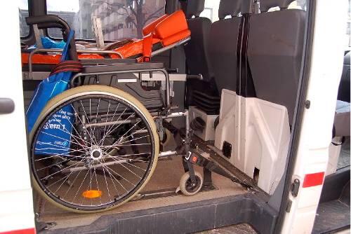 In diesem Rollstuhl erlitt der Rentner einen Schädelbruch.