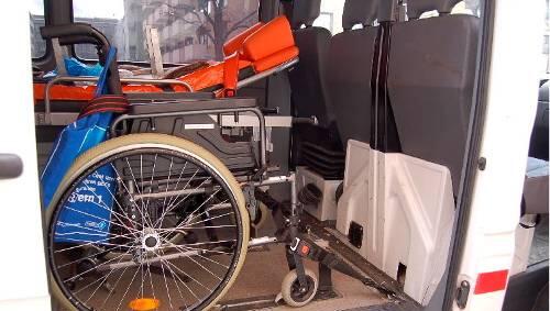 In diesem Rollstuhl erlitt der Rentner einen Schädelbruch. In diesem Rollstuhl erlitt der Rentner einen Schädelbruch.