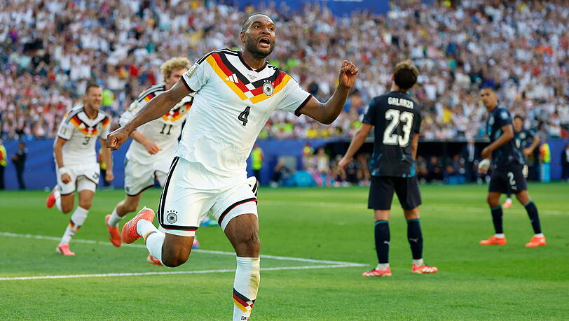Sein Tor in der Verl&auml;ngerung h&auml;tte eigentlich z&auml;hlen m&uuml;ssen: Jonathan Tah.