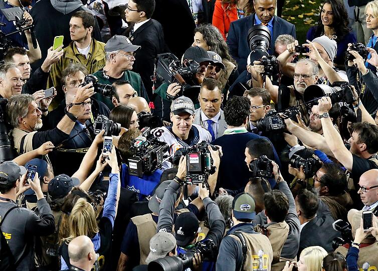 Die Denver Bronocs sind zum dritten Mal Super-Bowl-Champion geworden. Die Bilder der Feier.