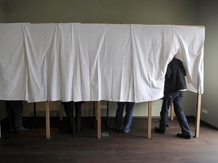 Stimmabgabe bei der Europawahl