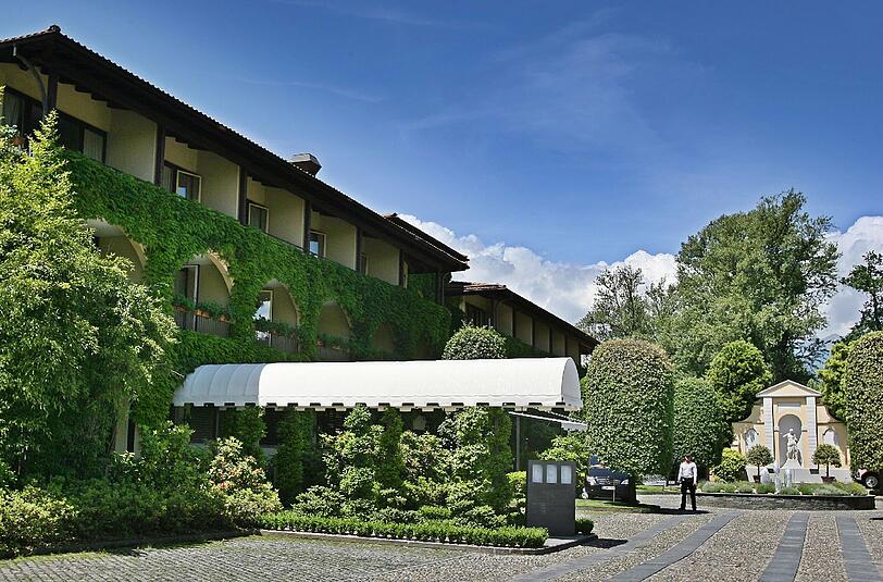 Das Hotel Giardino in Ascona: So luxuriös residiert die DFB-Elf während der EM-Vorbereitung.