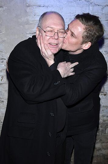 Peter Schulze mit Matthias Schweighöfer