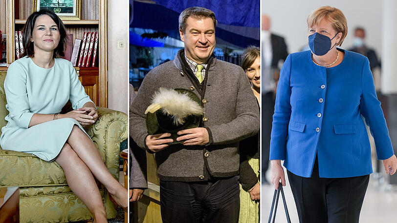 Annalena Baerbock, Markus Söder und Angela Merkel: Der österreichische Modejournalist Daniel Kalt analysiert die Outfits