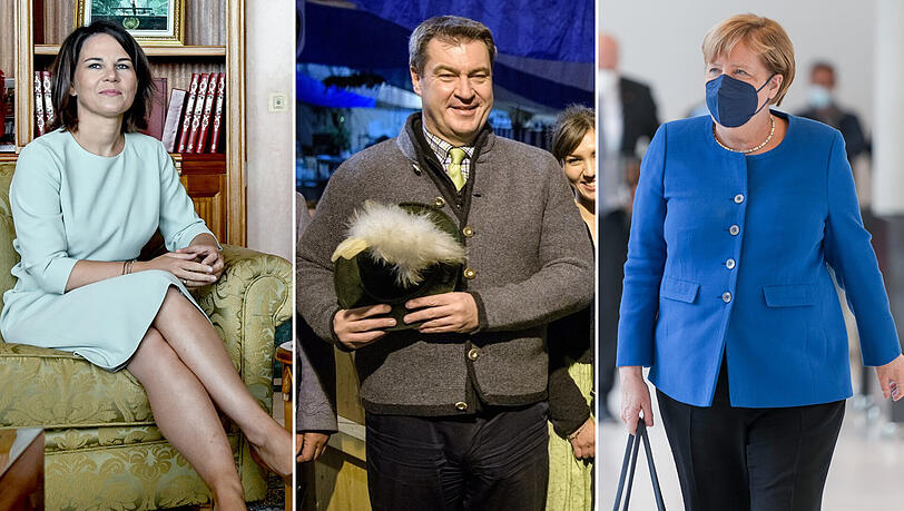 Annalena Baerbock, Markus Söder und Angela Merkel: Der österreichische Modejournalist Daniel Kalt analysiert die Outfits Annalena Baerbock, Markus Söder und Angela Merkel: Der österreichische Modejournalist Daniel Kalt analysiert die Outfits