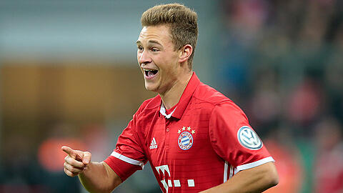 Es läuft für Bayern-Talent Joshua Kimmich.