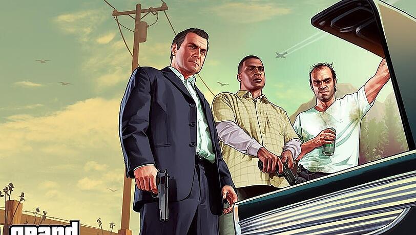 Die drei Hauptcharaktere von "GTA V"; Michael, Franklin und Trevor Die drei Hauptcharaktere von "GTA V"; Michael, Franklin und Trevor